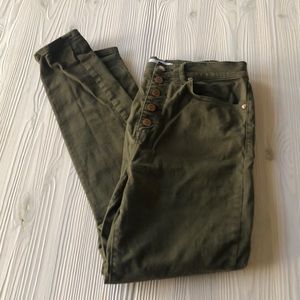 Loft green pants